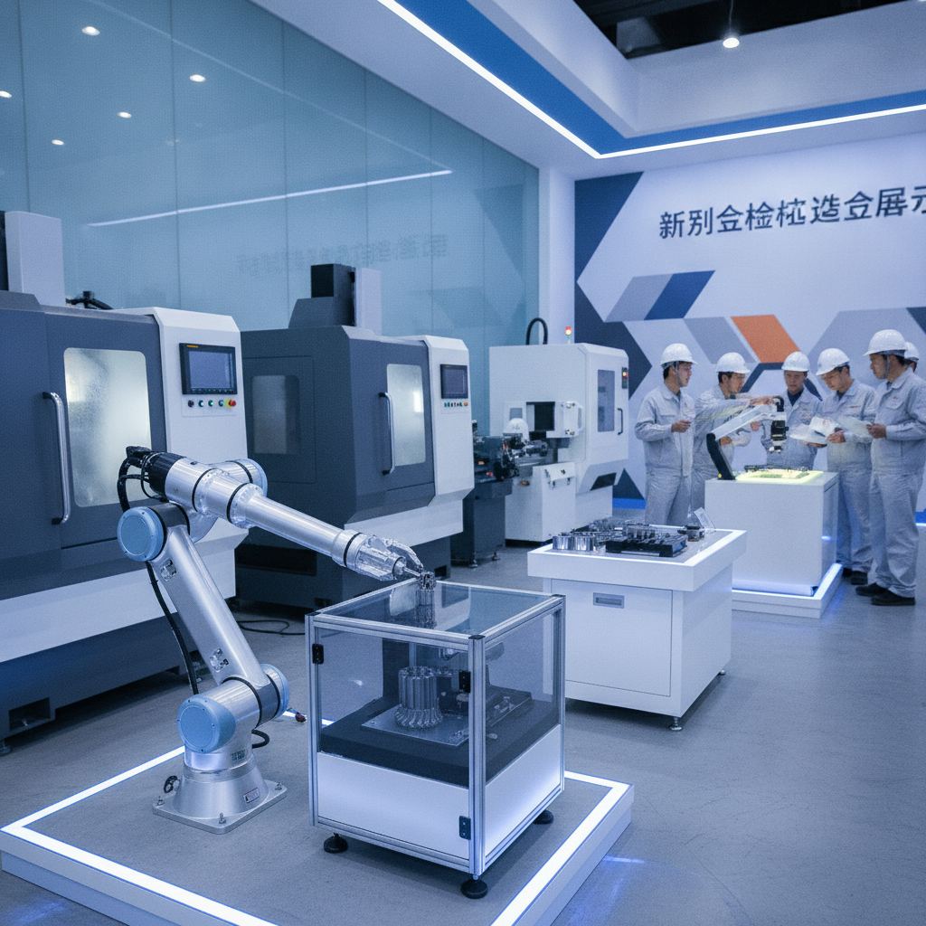 新型五金制造设备展示